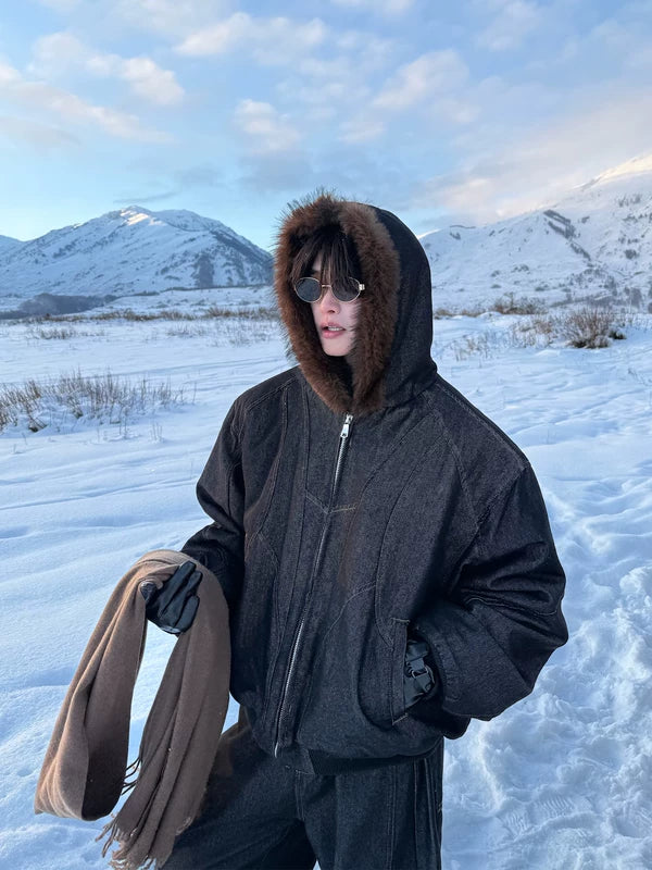 Fleece Lined Denim Jacket and Pants (sold separately)