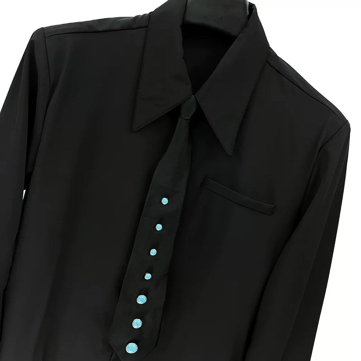 Long Sleeve Loose Fit Shirt