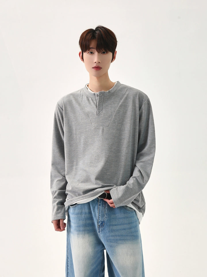 Maglione casual a maniche lunghe 