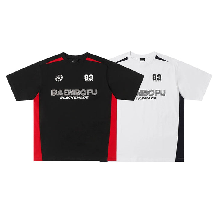 Retro-Sport-Jersey T-Shirt Pullover 