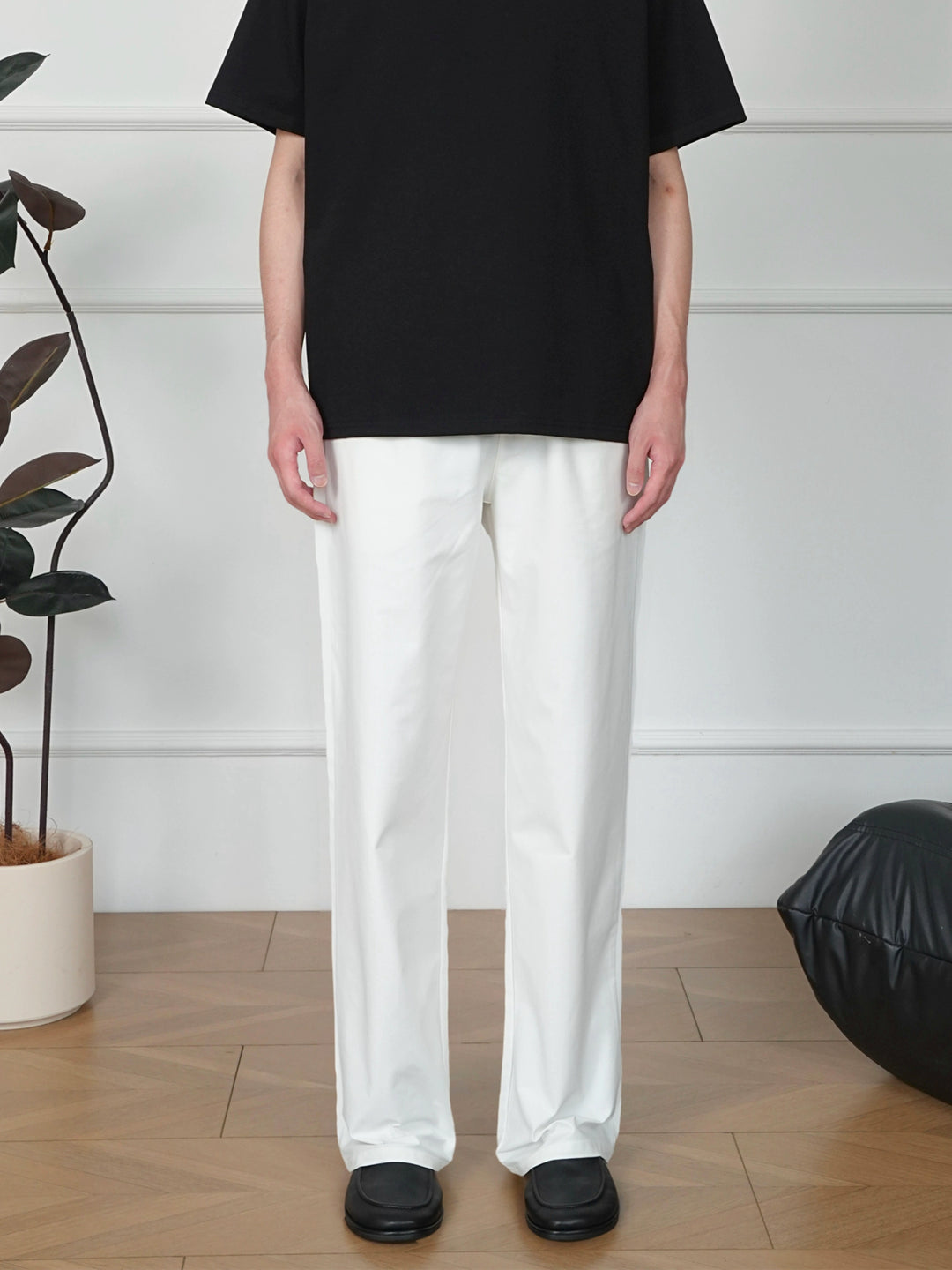 Loose Straight Wide-Leg Casual Pants