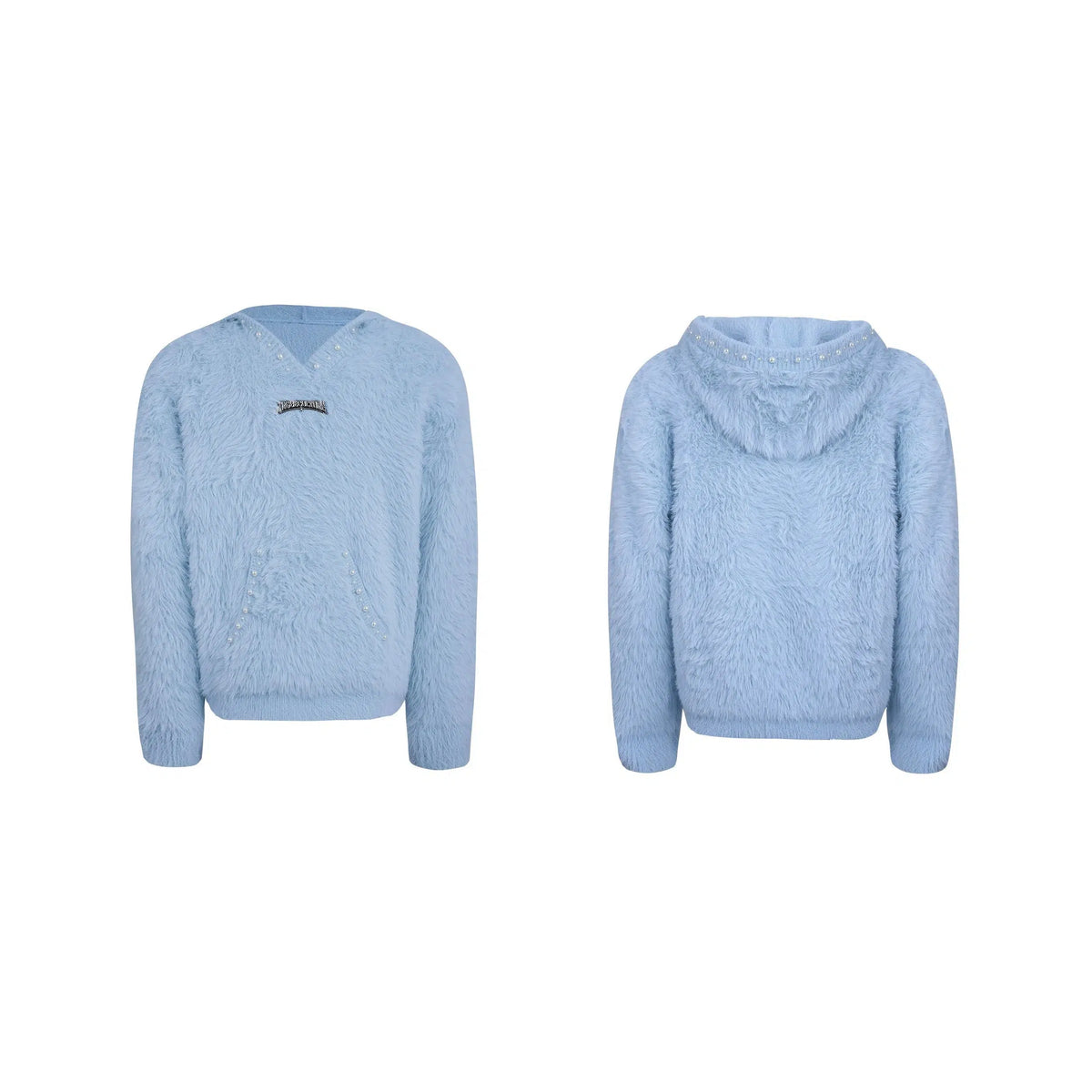 Pearl Embellished Knit Sweater