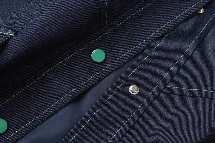 Loose Casual Denim Workwear Jacket