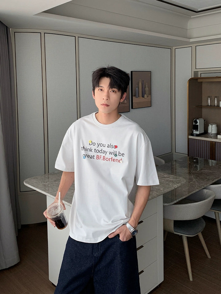 Cotton Short Sleeve Graphic T-shirt