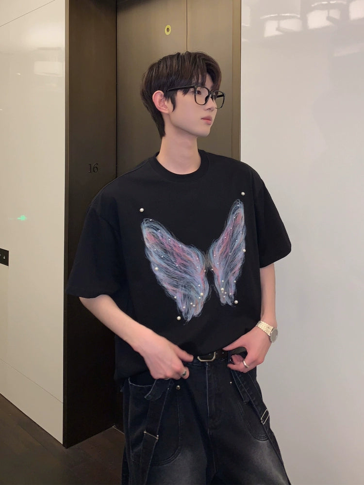 Butterfly Graphic Short Sleeve T-shirt