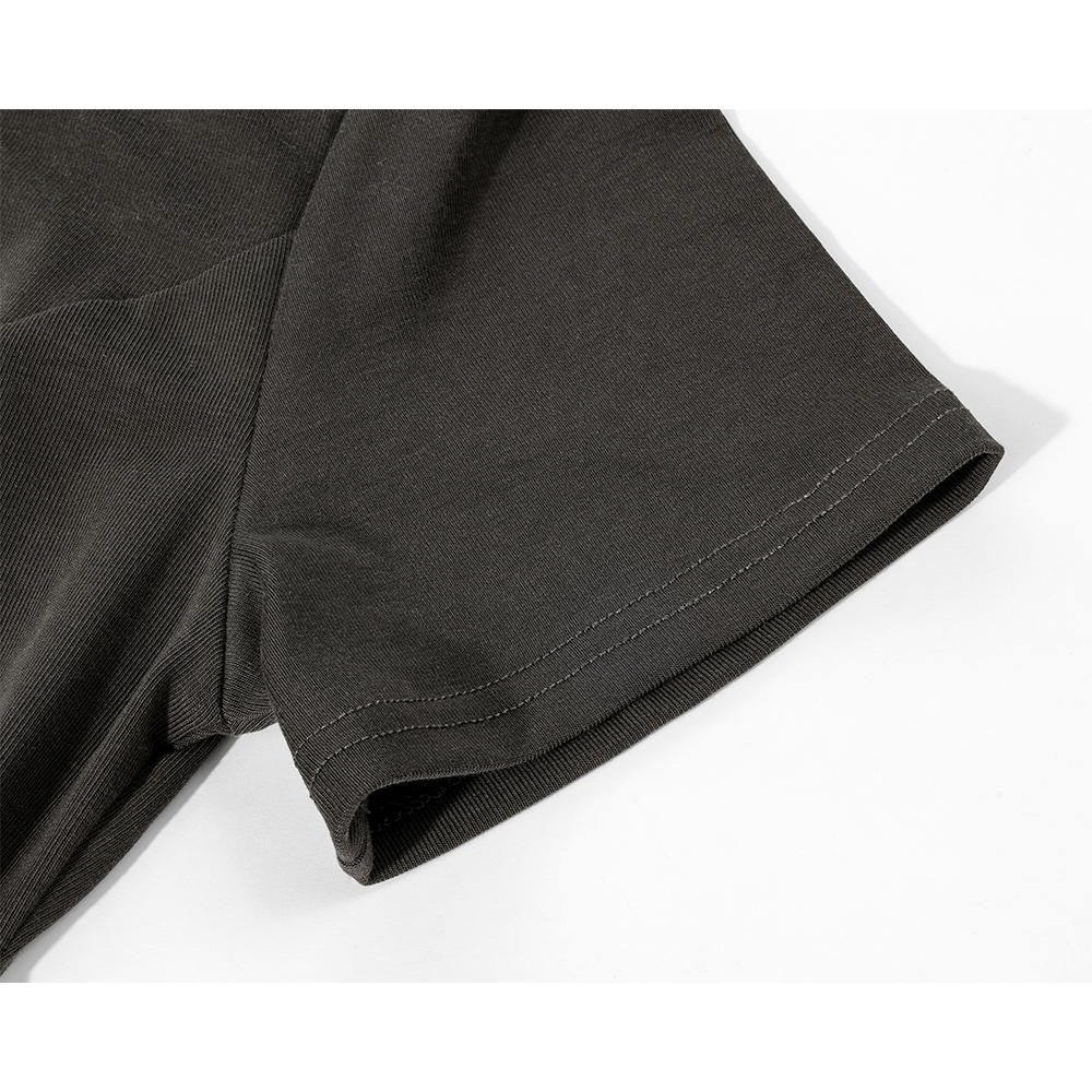 Robe d'été rétro à manches courtes avec ceinture à la taille 