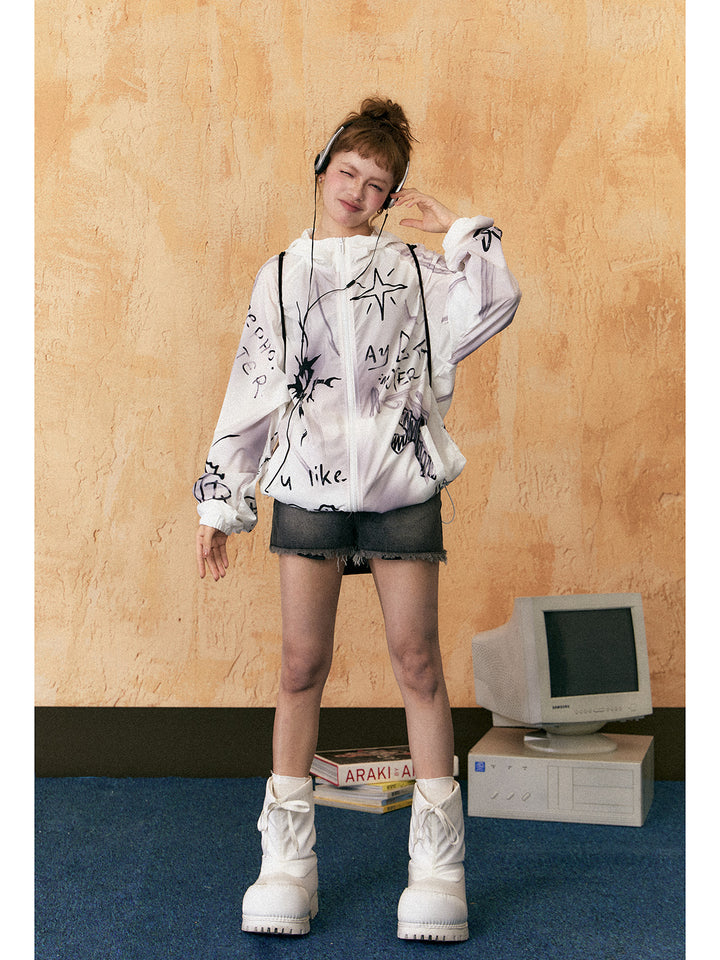 Graffiti UPF50+ Sun Jacket
