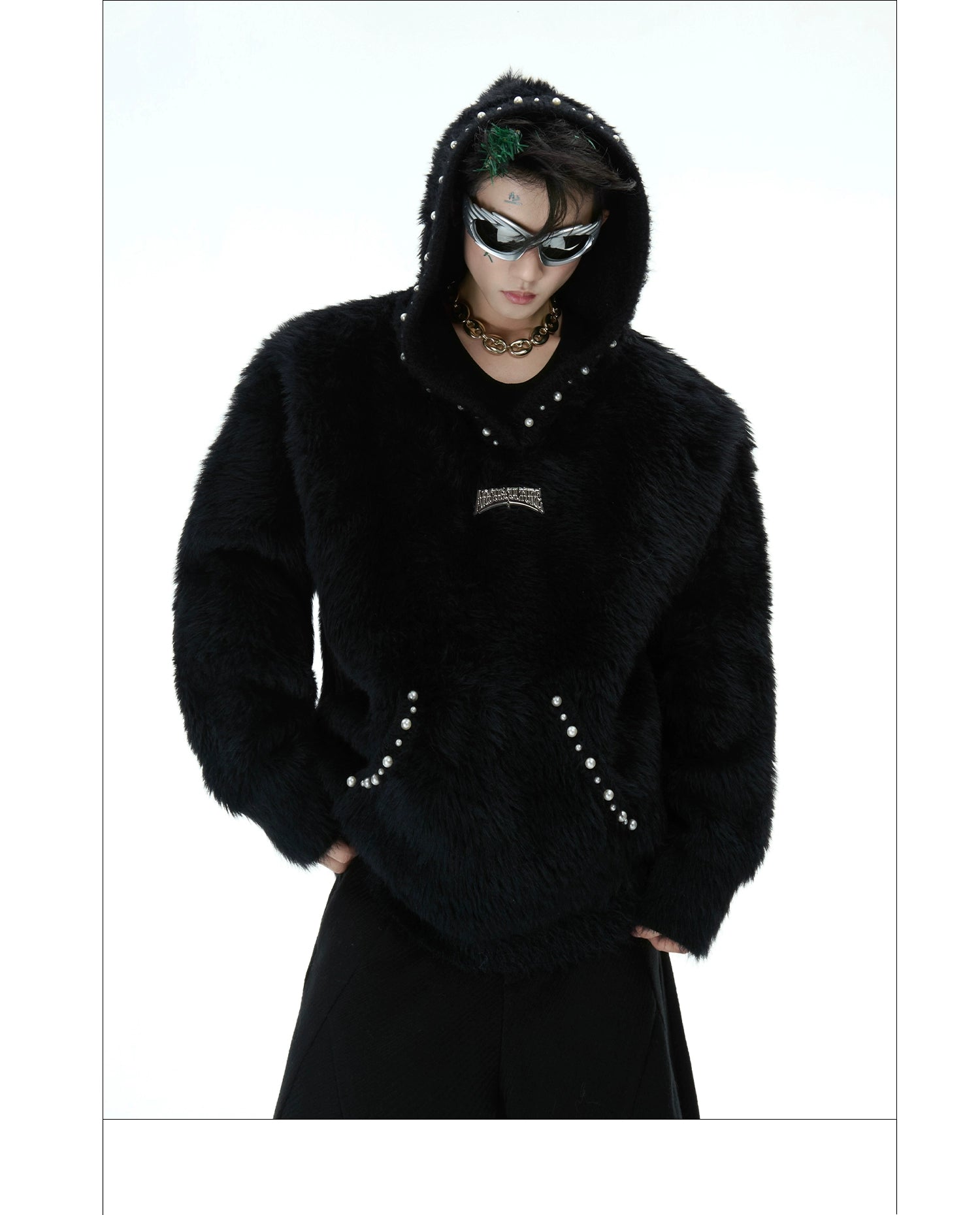 Pearl Embellished Knit Sweater