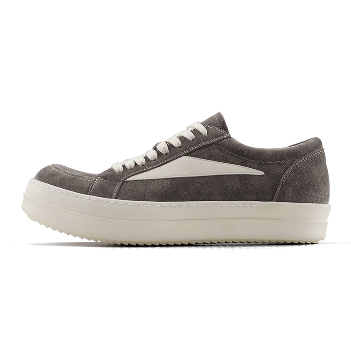 Inverted Curled Toe Leather Sneakers