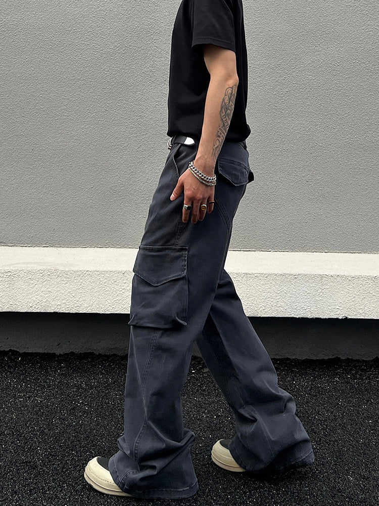 Straight Leg Cargo Pants