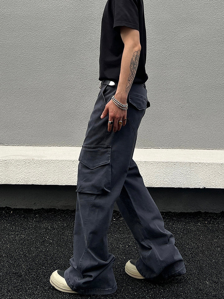 Straight Leg Cargo Pants