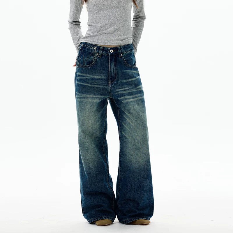 Retro Wide Leg Jeans