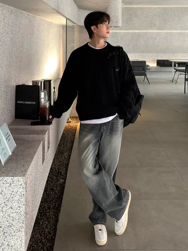 Twisted Knit Sweater