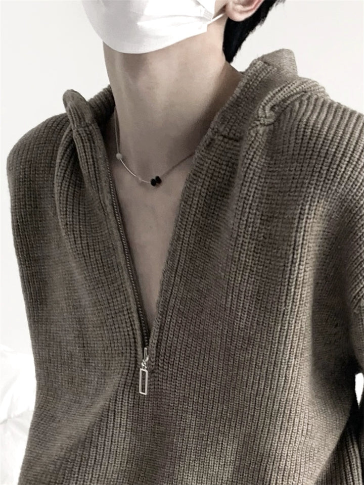 Minimalist Mercury Notes Pendant Necklace