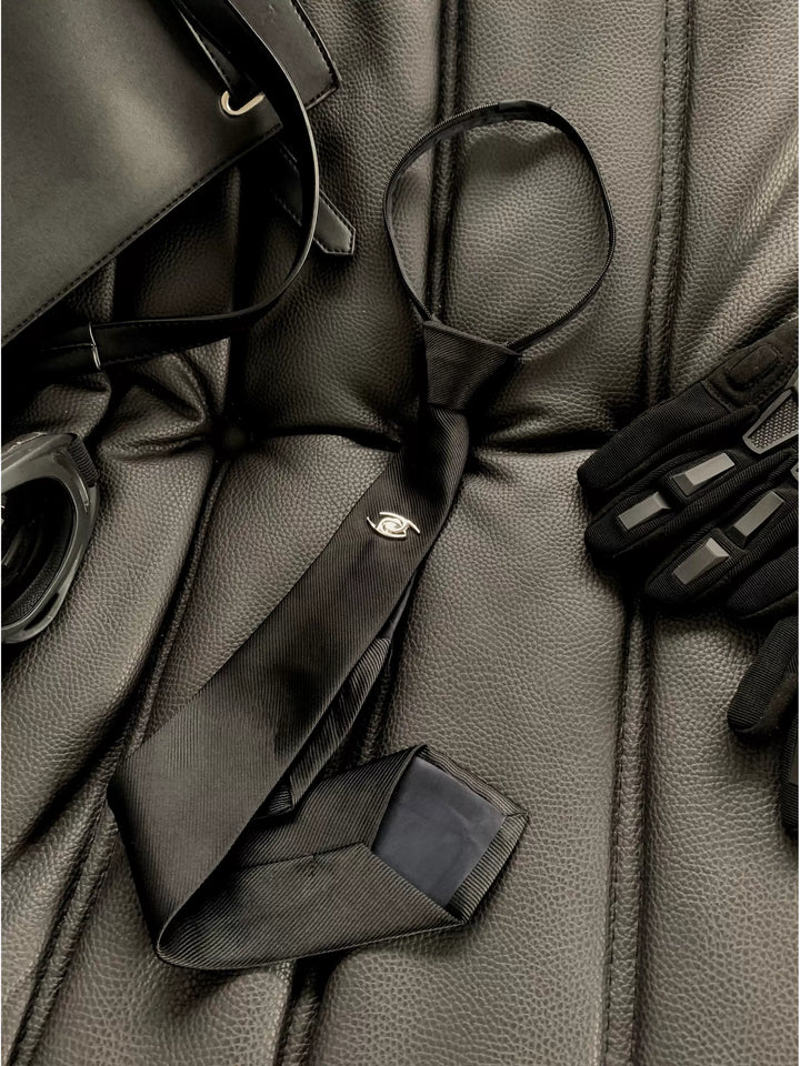 Adjustable Metal Design Hands-Free Tie