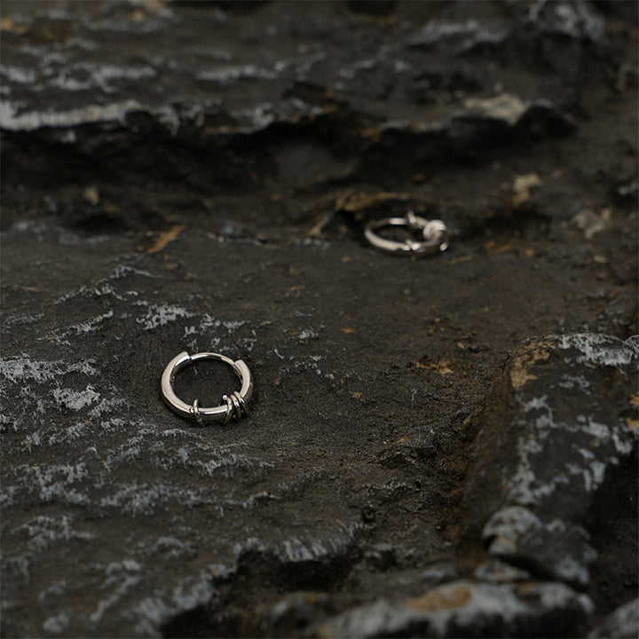 S925 Sterling Silver Hoop Earrings