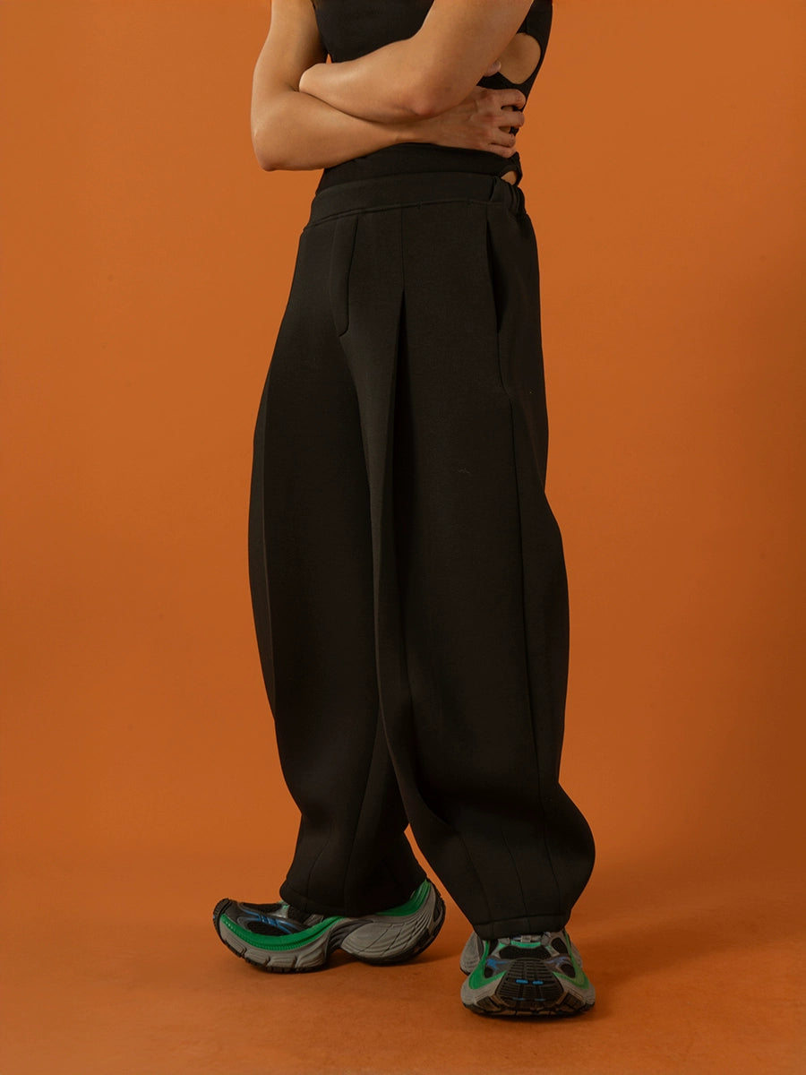 Stand-Up Krave Løs Pullover Sweatshirt 