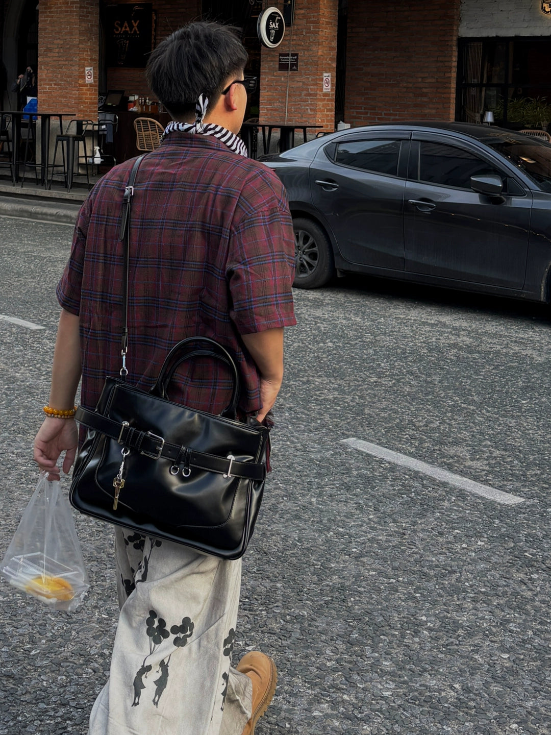 Kreuzkörper Leder Tote Messenger Schultertasche 