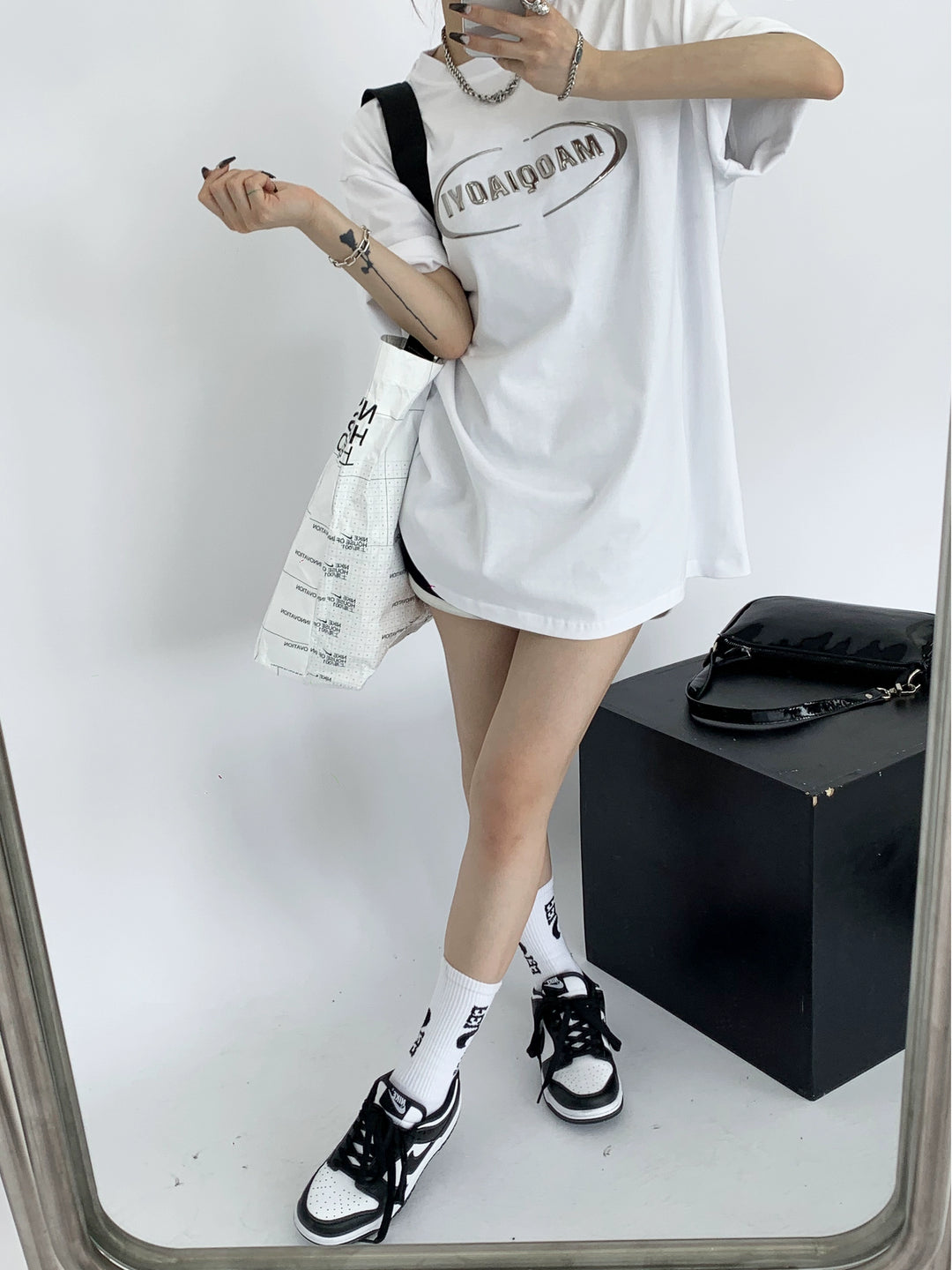 Loose Fit Print Short Sleeve T-Shirt