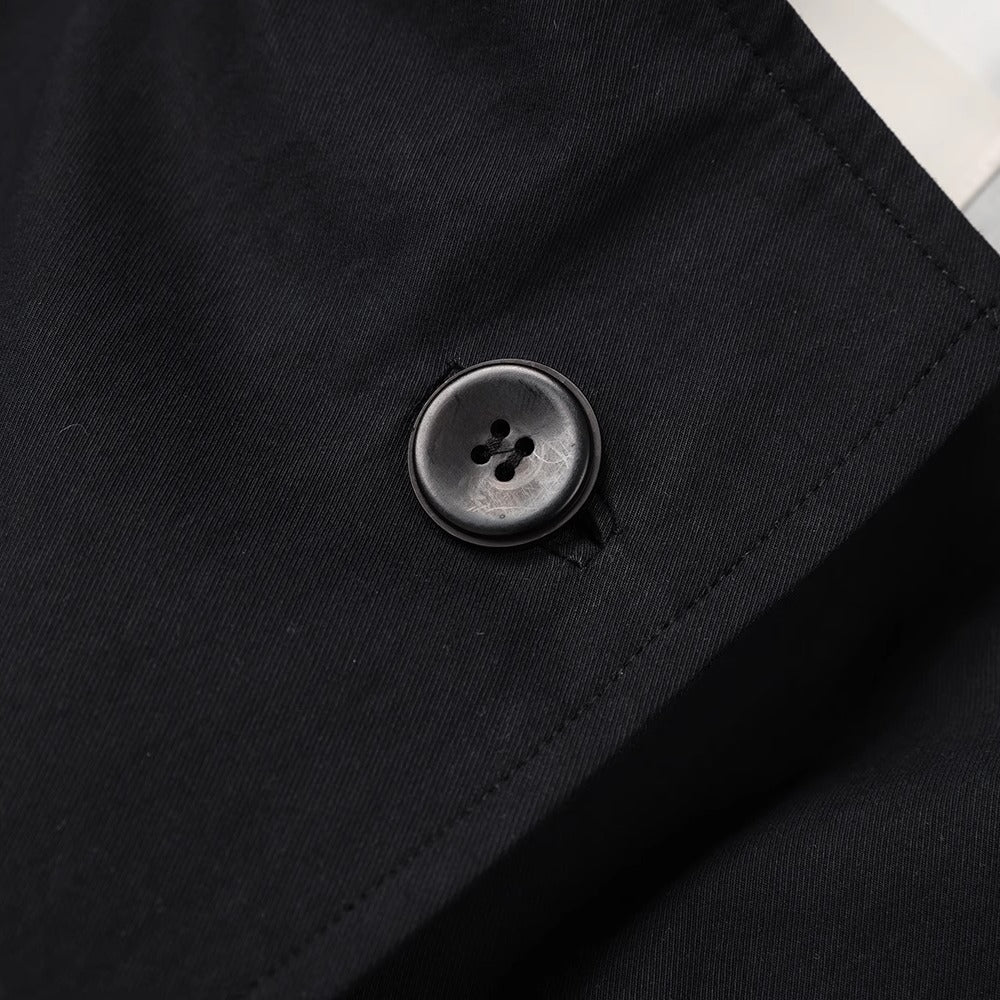 Retro Stand Collar Windbreaker Jacket
