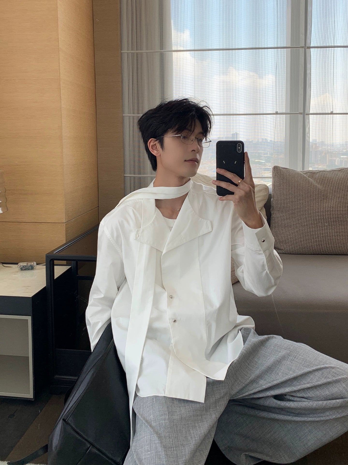 Lyocell Long Sleeve Cleanfit Shirt