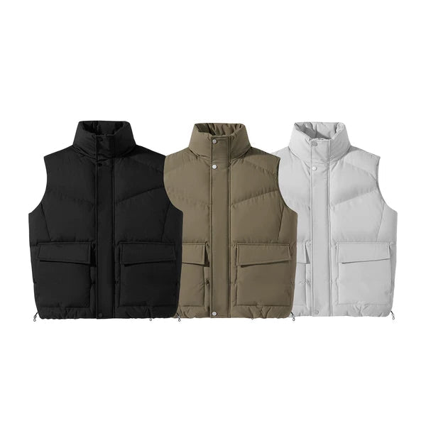 Gilet en coton rembourré d'hiver pour hommes s 