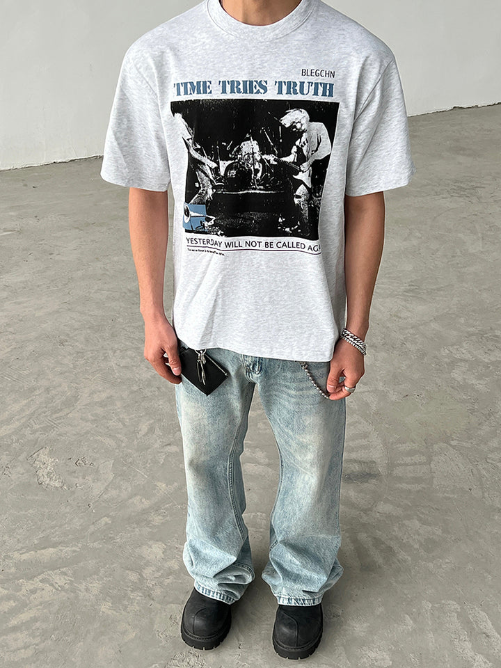 Rock Band Graphic T-Shirt