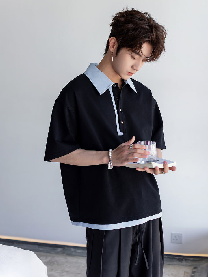 Short-Sleeve Polo Shirt