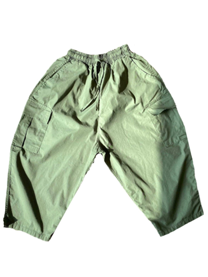 Loose Fit Wide-Leg Cargo Pants