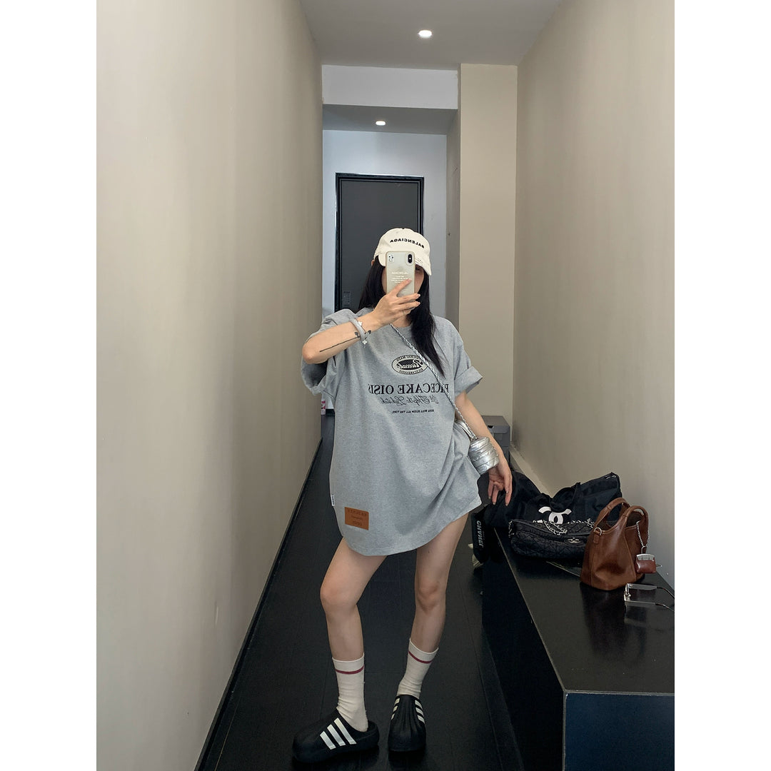 Embroidered Short Sleeve T-Shirt