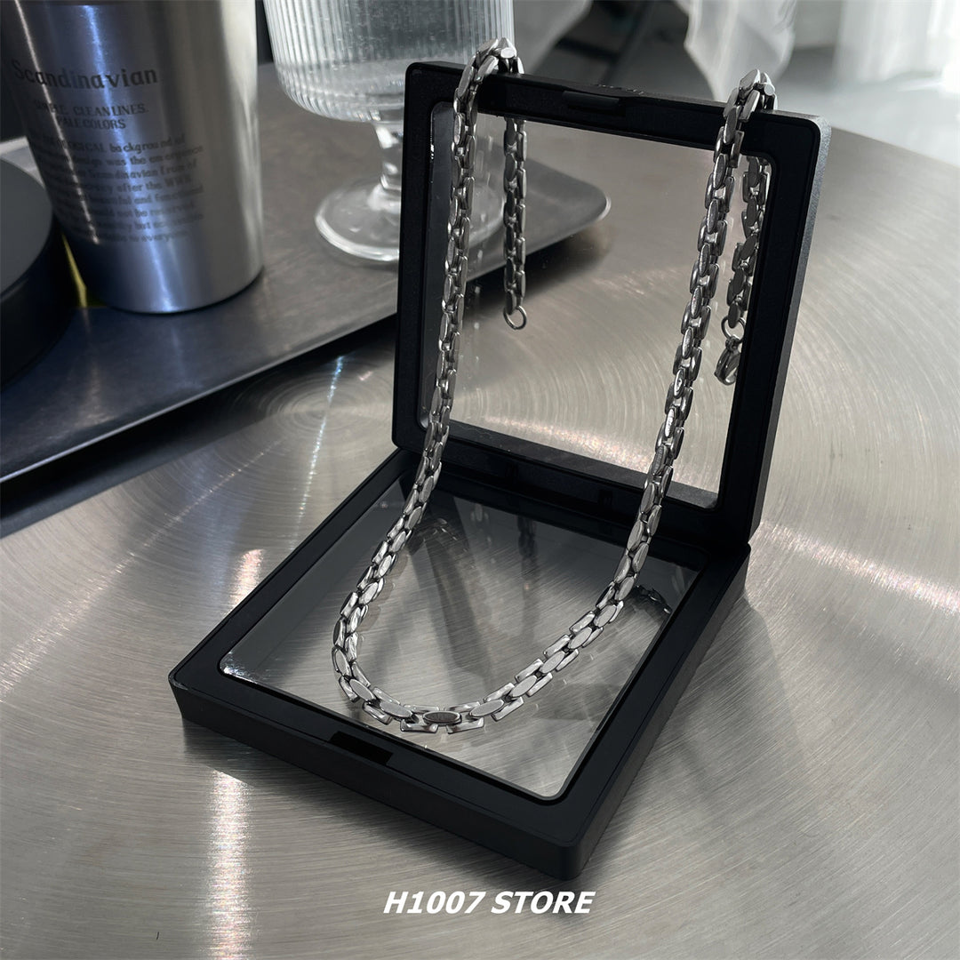Titanium Steel Hip-hop Necklace