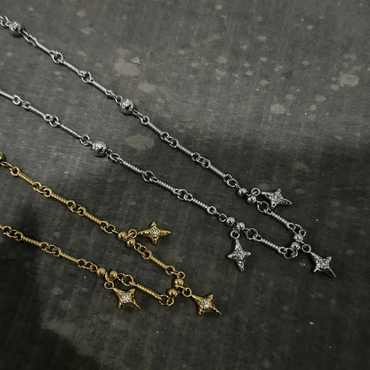 Falling Star Titanium Steel Necklace