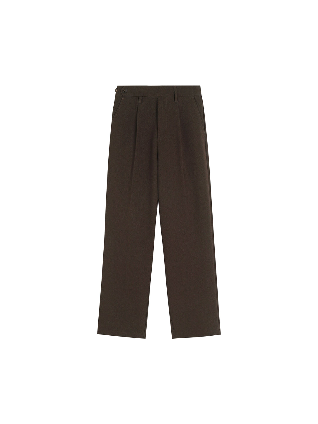 Pantalones de estilo británico retro de corte holgado 