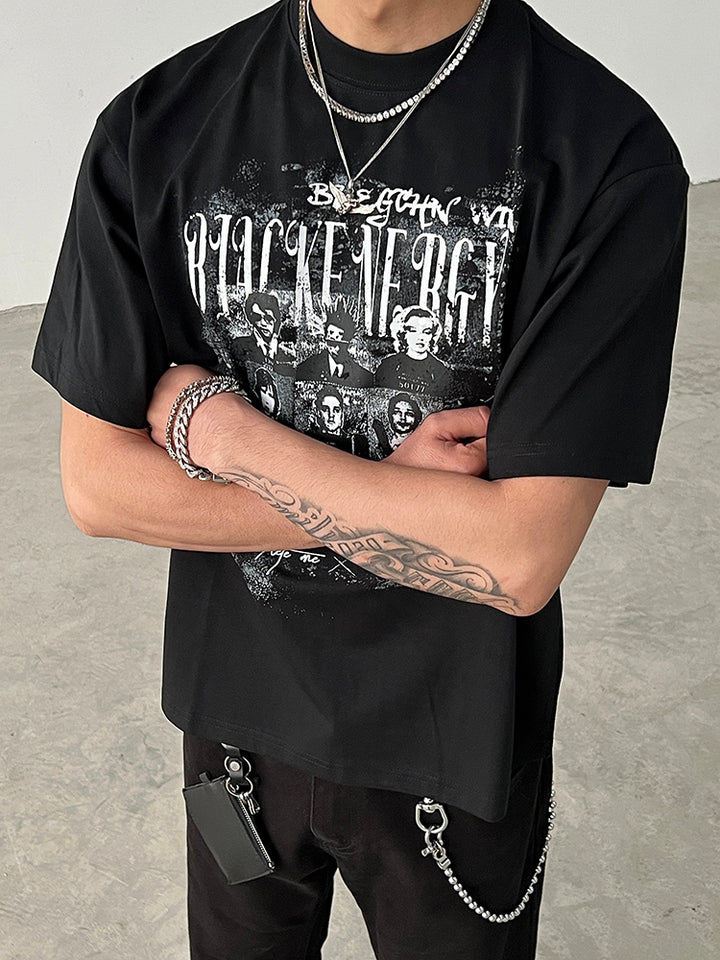 Graphic Short-Sleeve Casual T-Shirt