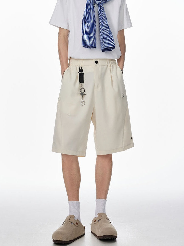 Rivet Star Casual Drape Shorts