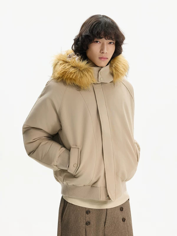 Fur Hood Winter Parka Jacket