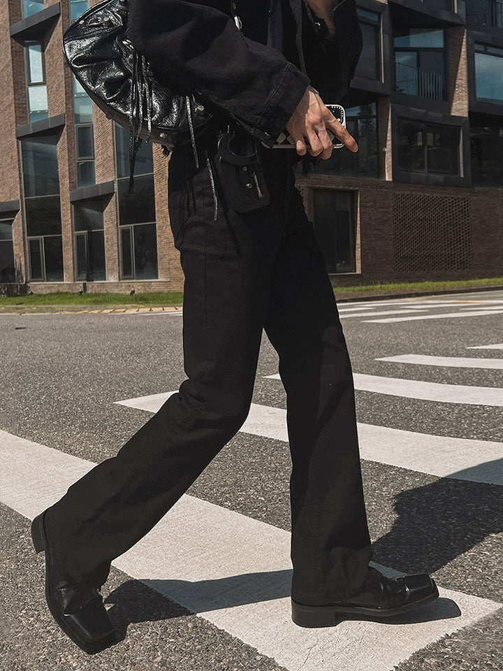 Slim Fit Flared Commuter Jeans