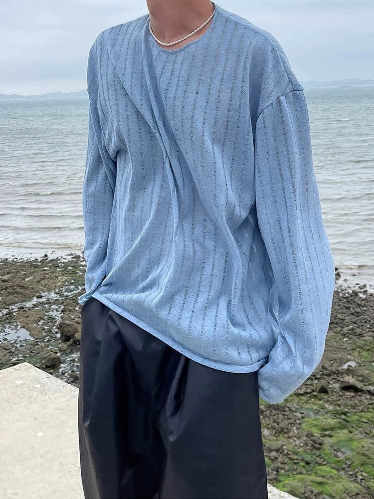 Chemise à manches longues légère pour protection solaire 