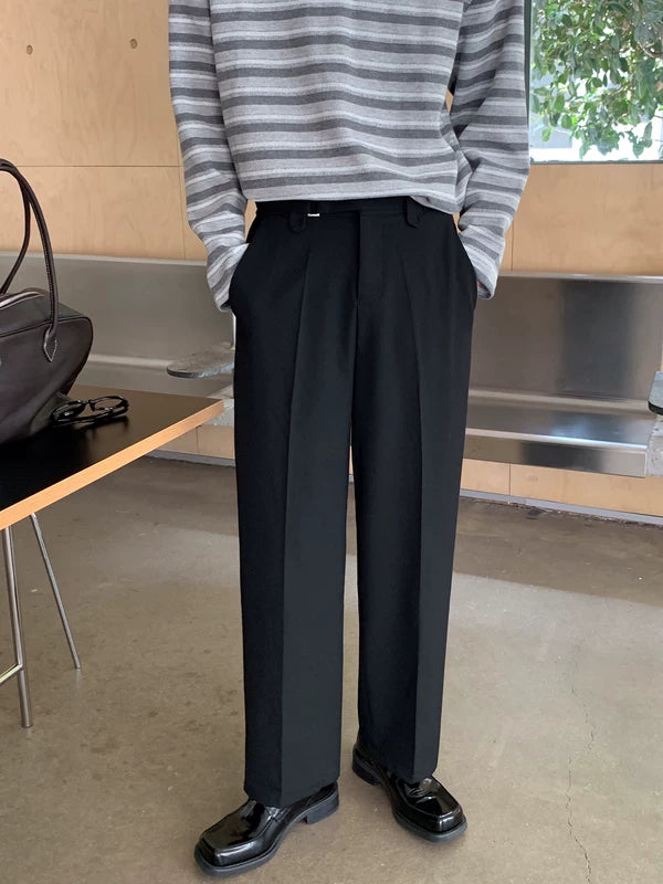 Minimalist Straight-Leg Pants