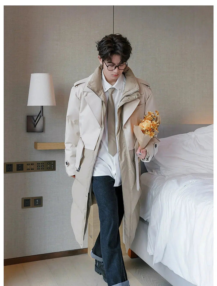 Cotton Padded Long Coat
