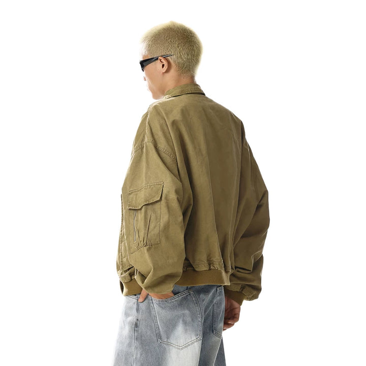 Zware werkkleding losse pasvorm jas 