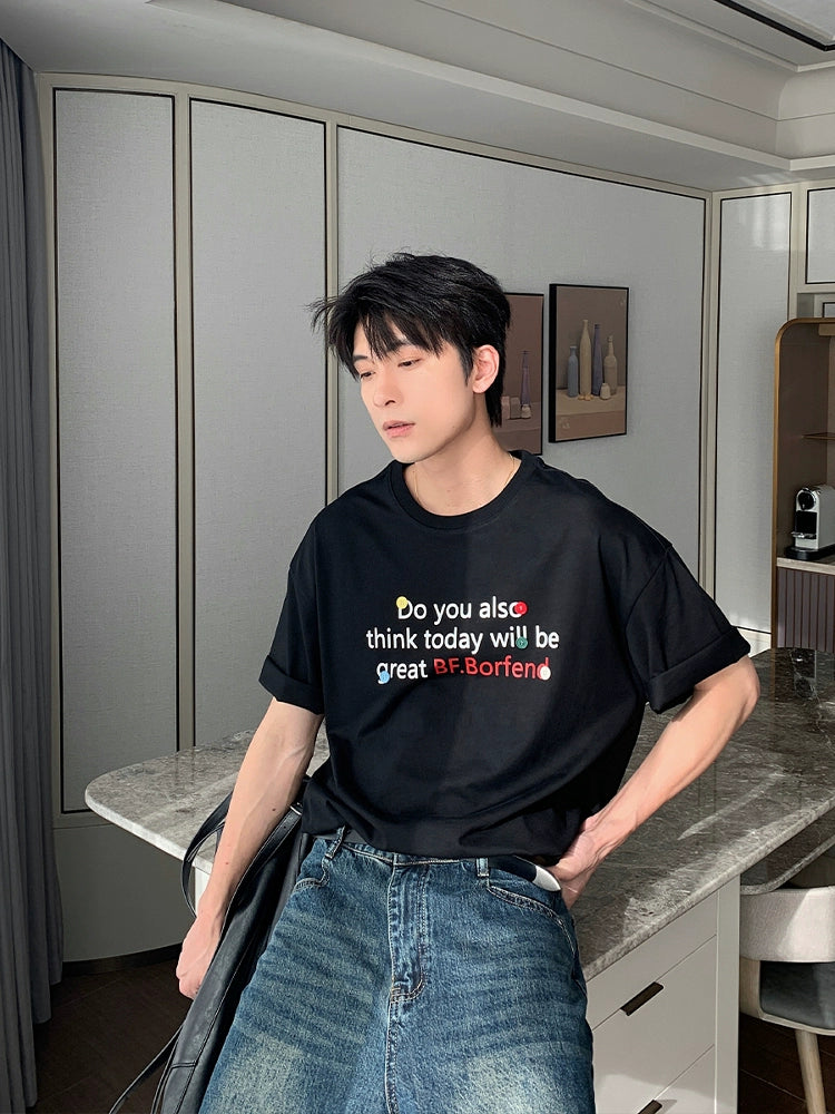 Cotton Short Sleeve Graphic T-shirt
