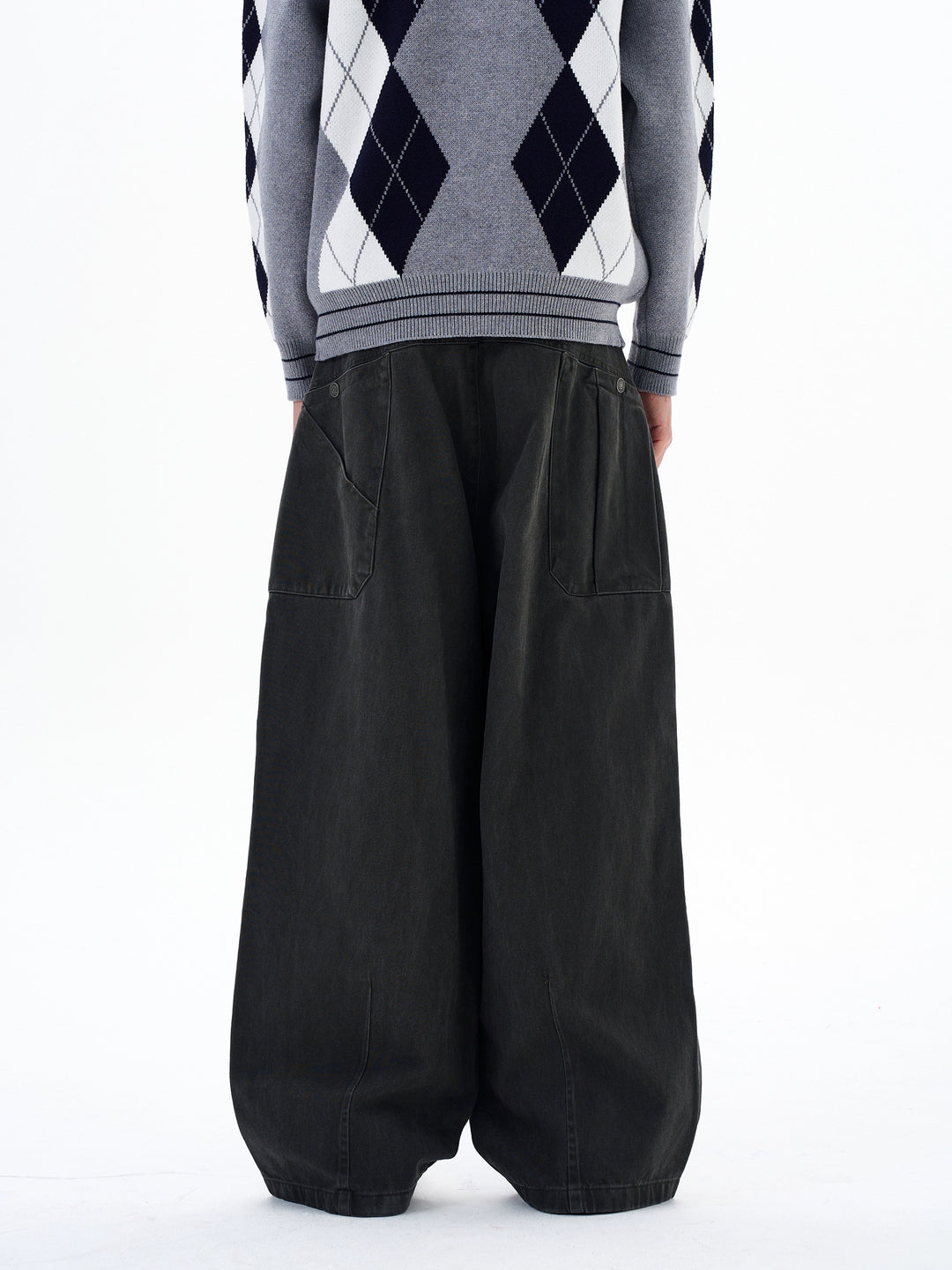 Wide Leg Casual Cargo Pants