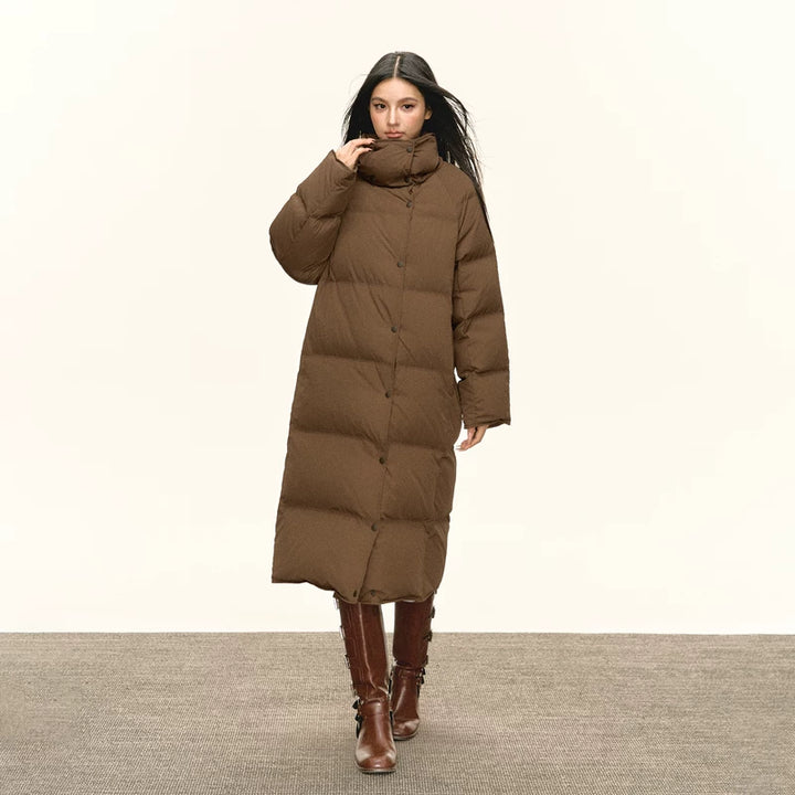 Retro lang ned vinterfrakk 