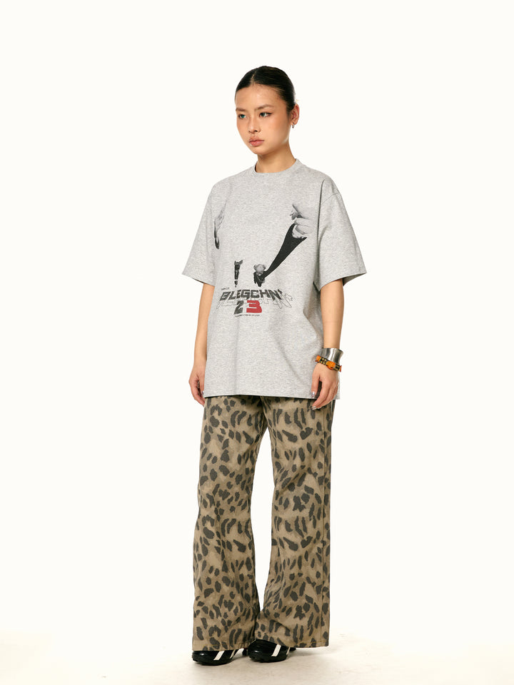 Retro Graphic Short-Sleeve T-Shirt