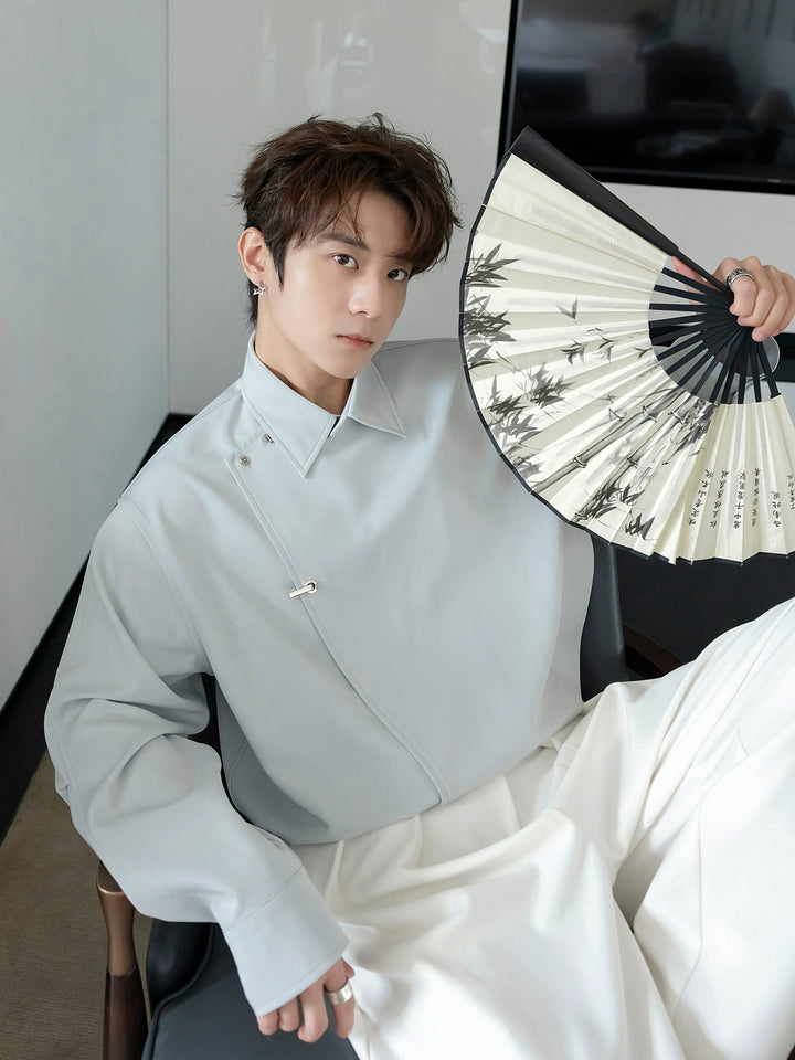 Loose-fit Long-sleeved Shirt