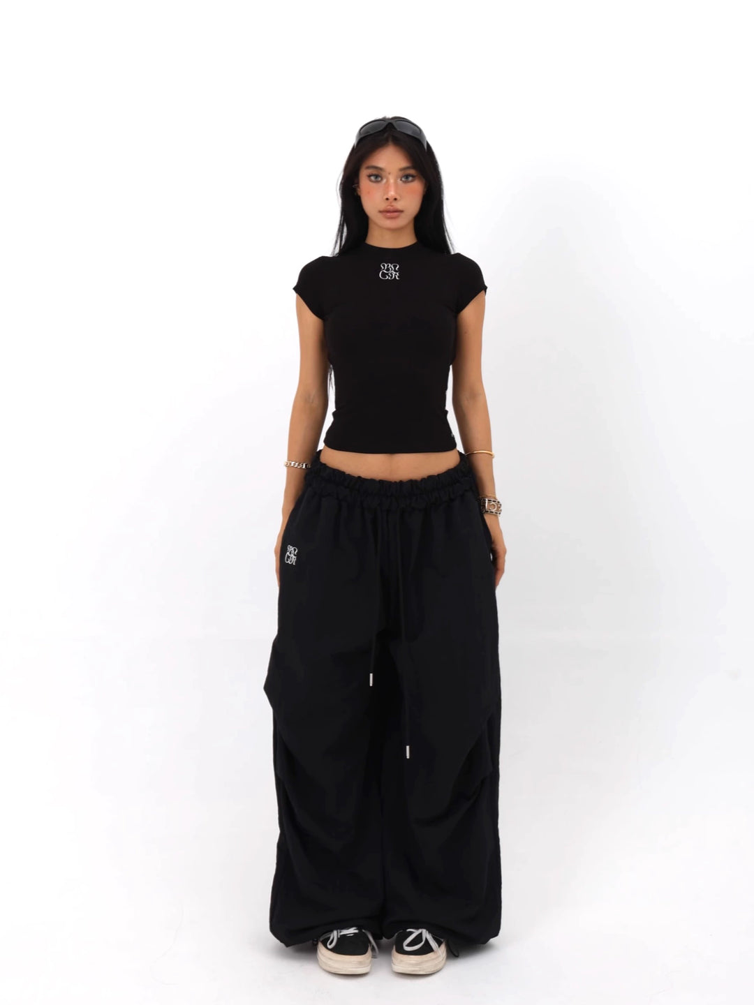 Loose Paratrooper Street Style Pants