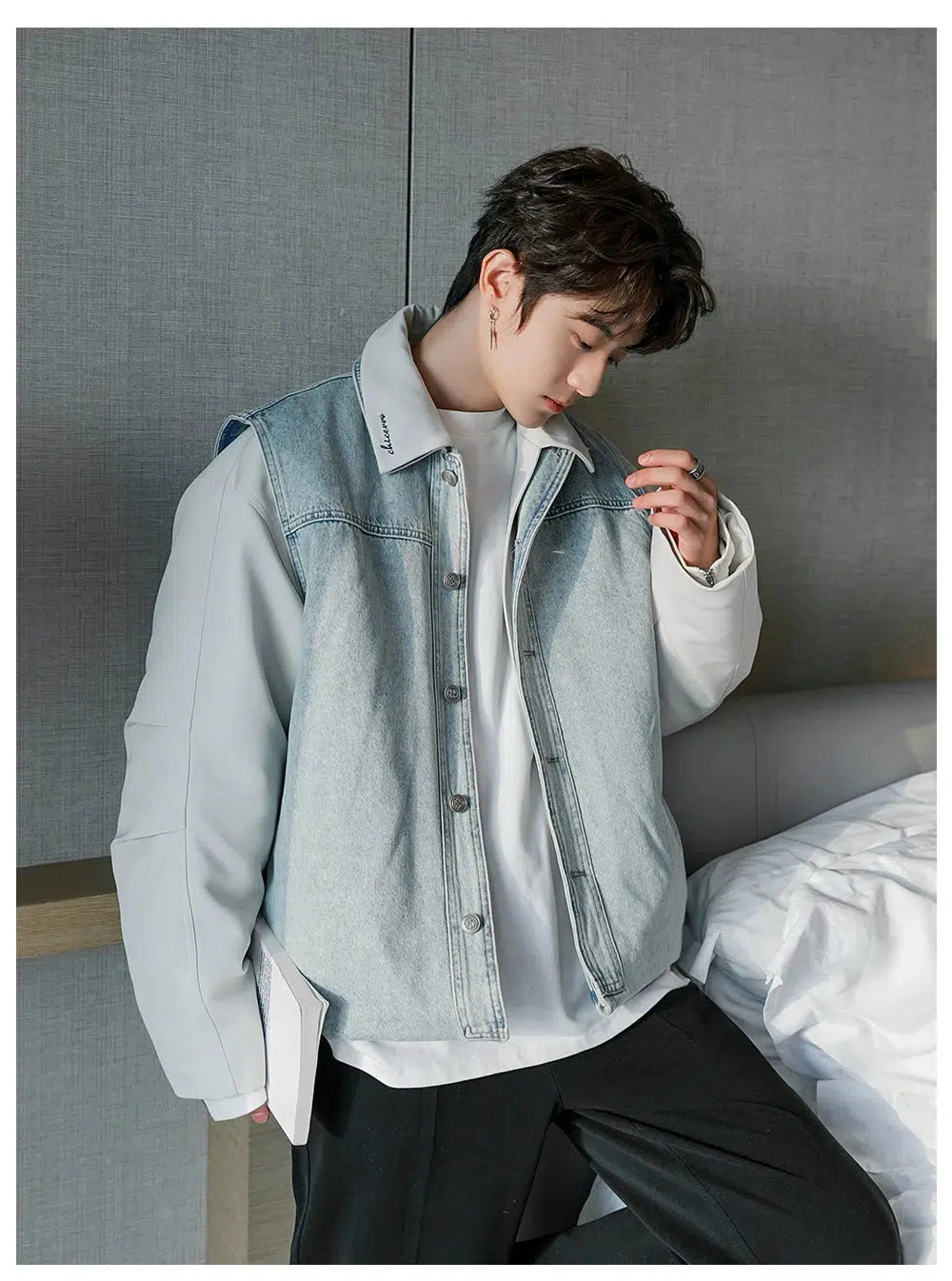 Insulated Two-piece Jacket with Snap Closure