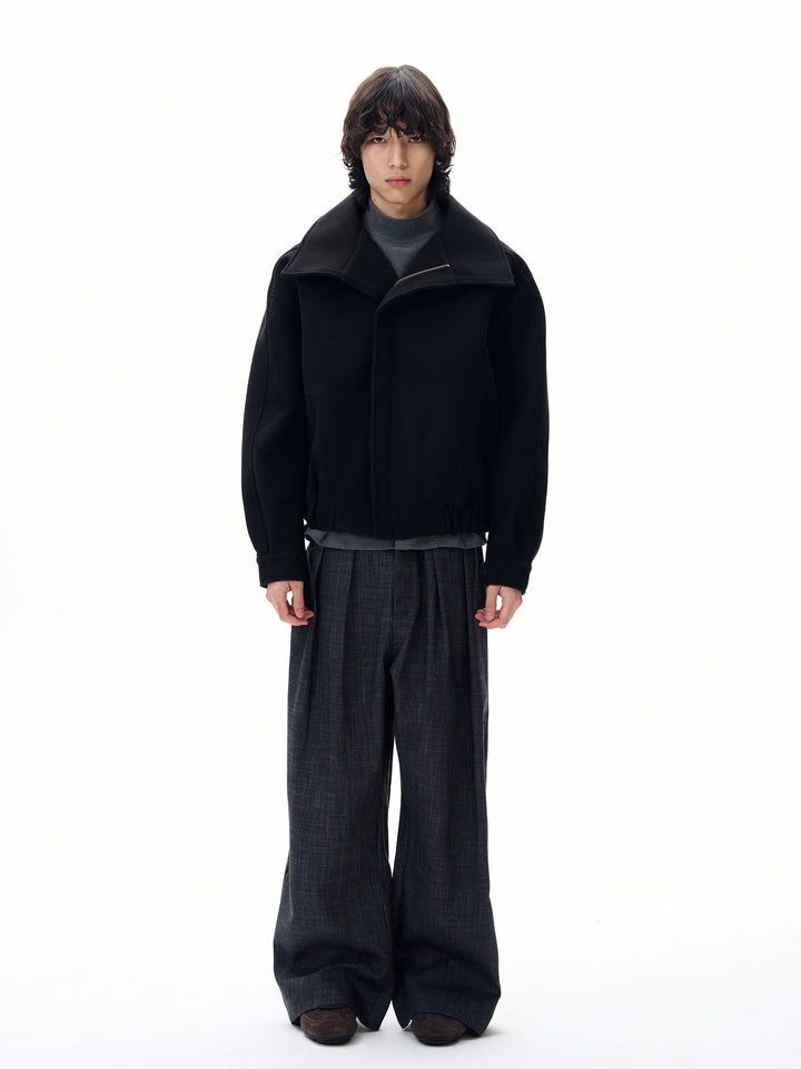 Wool Lapel Casual Jacket