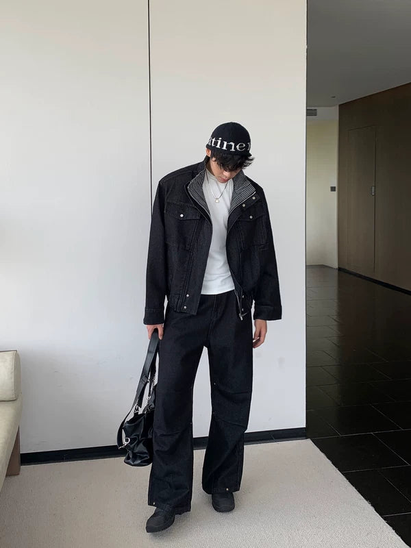 Vintage Denim Jacket and Pants (sold separately)